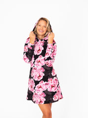 Be Everyday -hupparimekko, musta pioni