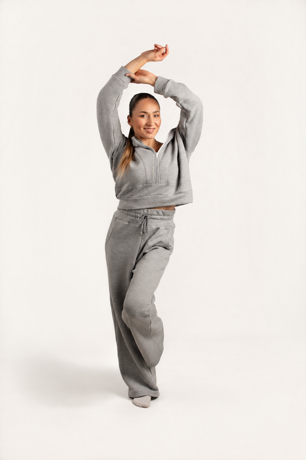 NF Premium Collegehousut, Light Grey