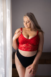 Be Sensual- pitsitoppi, punainen