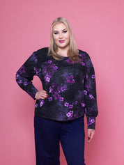 Josefiina college paita oversize, taikakukinta