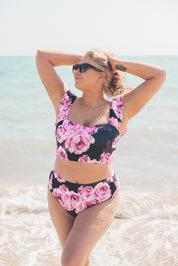Be Girly- bikinitoppi, musta pioni