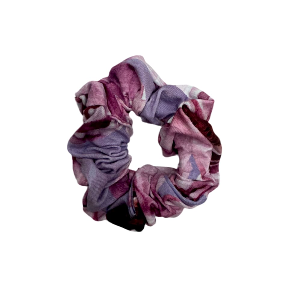 Aikuisten scrunchie | Laventeli pioni