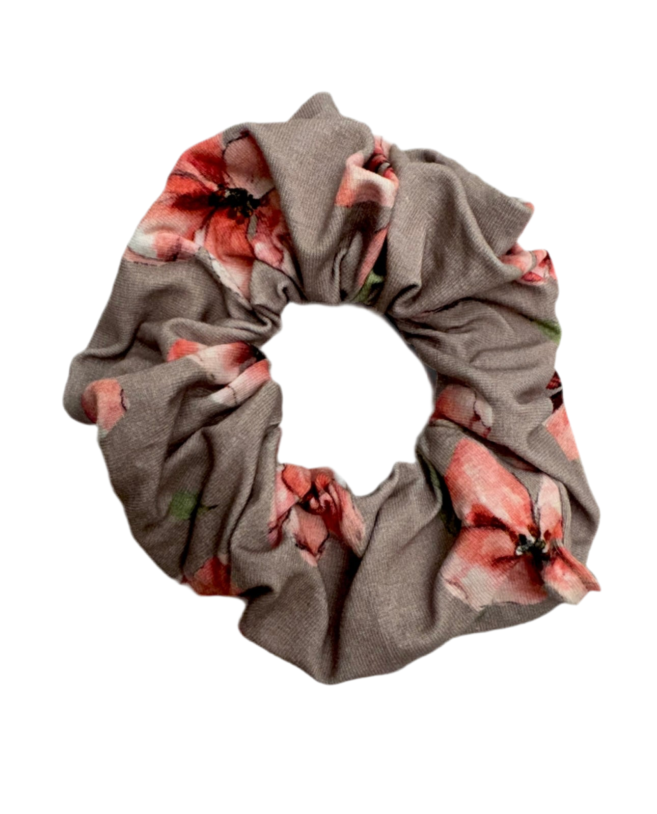 Muhkea scrunchie ylijäämäkankaasta. Kestävä ja ekologinen valinta – sopii myös lasten tuuheisiin hiuksiin.