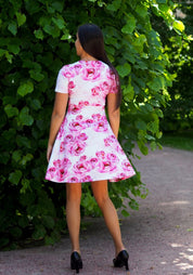 CASUAL LYHYTHIHAINEN- MEKKO PIONI VALKOINEN