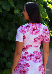 CASUAL LYHYTHIHAINEN- MEKKO PIONI VALKOINEN