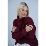 EVERYDAY Neule burgundy