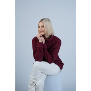EVERYDAY Neule burgundy