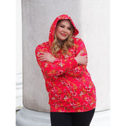 Everyday oversize huppari bloom fuksia | L/XL / Everyday huppari bloom fuksianpunainen