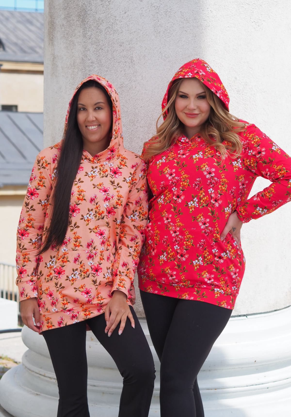Everyday oversize huppari bloom natural