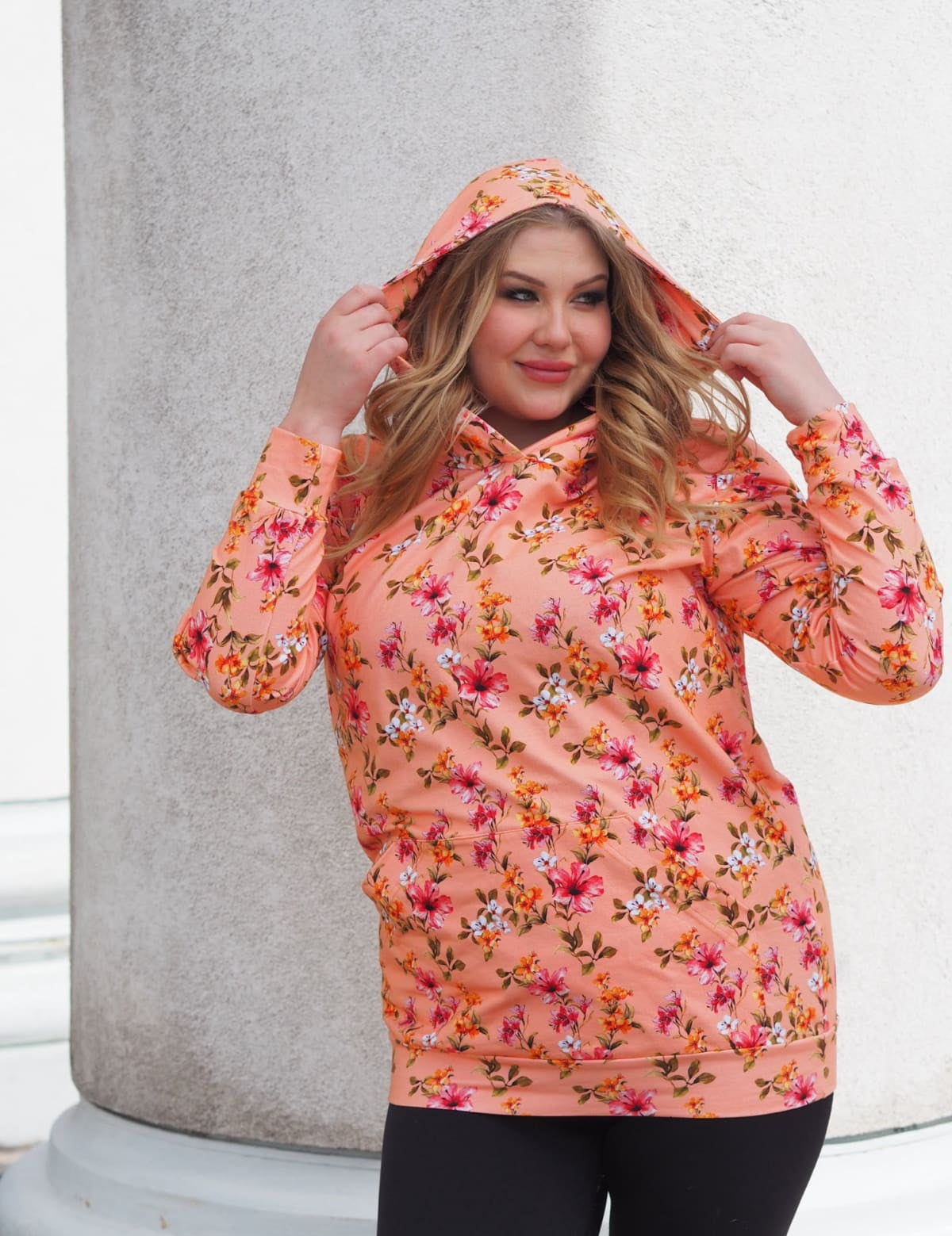 Everyday oversize huppari bloom natural