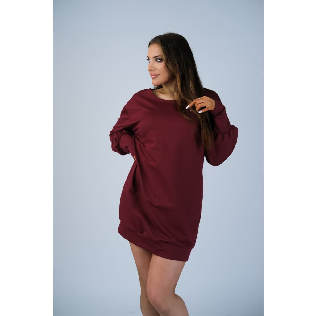 Josefiina college mekko viininpunainen | XS