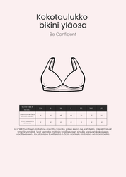 Be Confident- bikinitoppi, hot fuksia