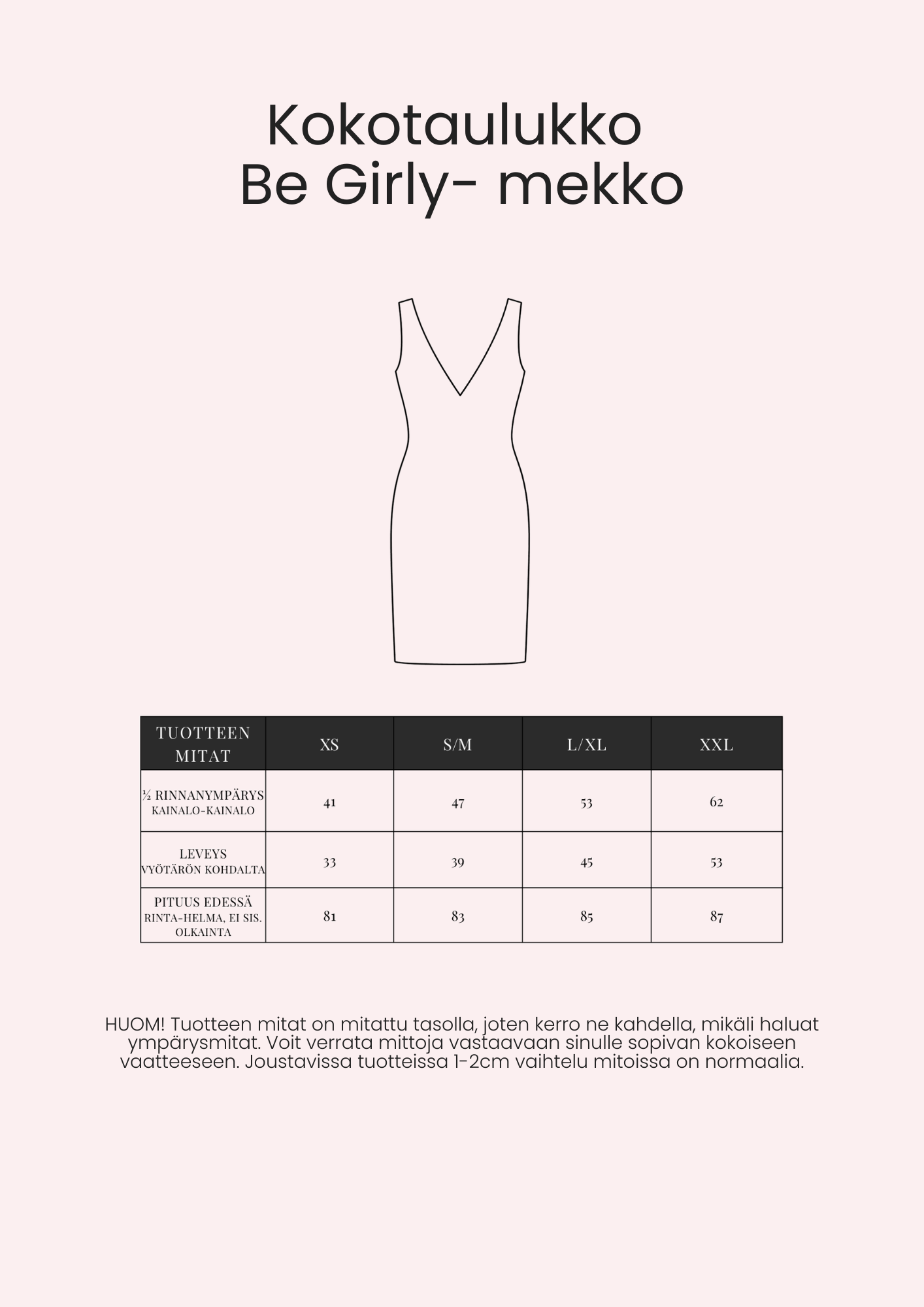 Be Girly- mekko, pioni persikka
