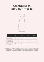 Be Girly- mekko, pioni persikka