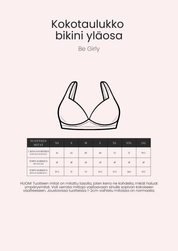 Be Girly- bikinitoppi, hot fuksia