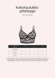 Be Sensual- pitsitoppi, musta