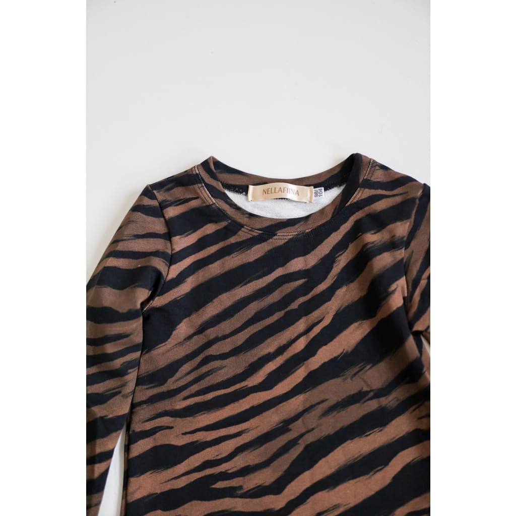 Pitkähihainen college paita lapsille Coco tiger