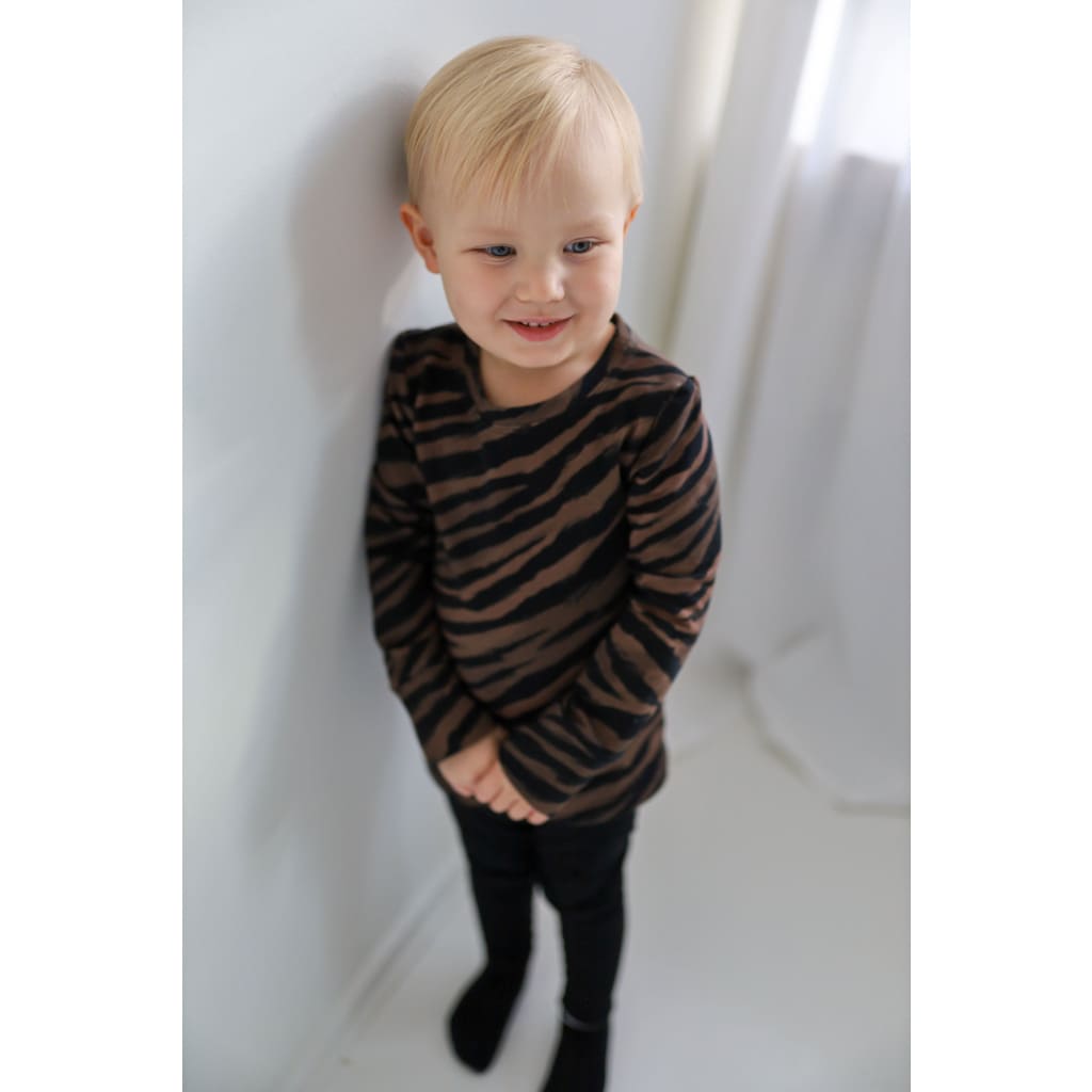 Pitkähihainen college paita lapsille Coco tiger