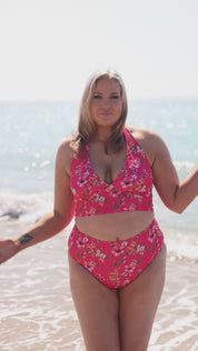 Be Confident- bikinitoppi, hot fuksia