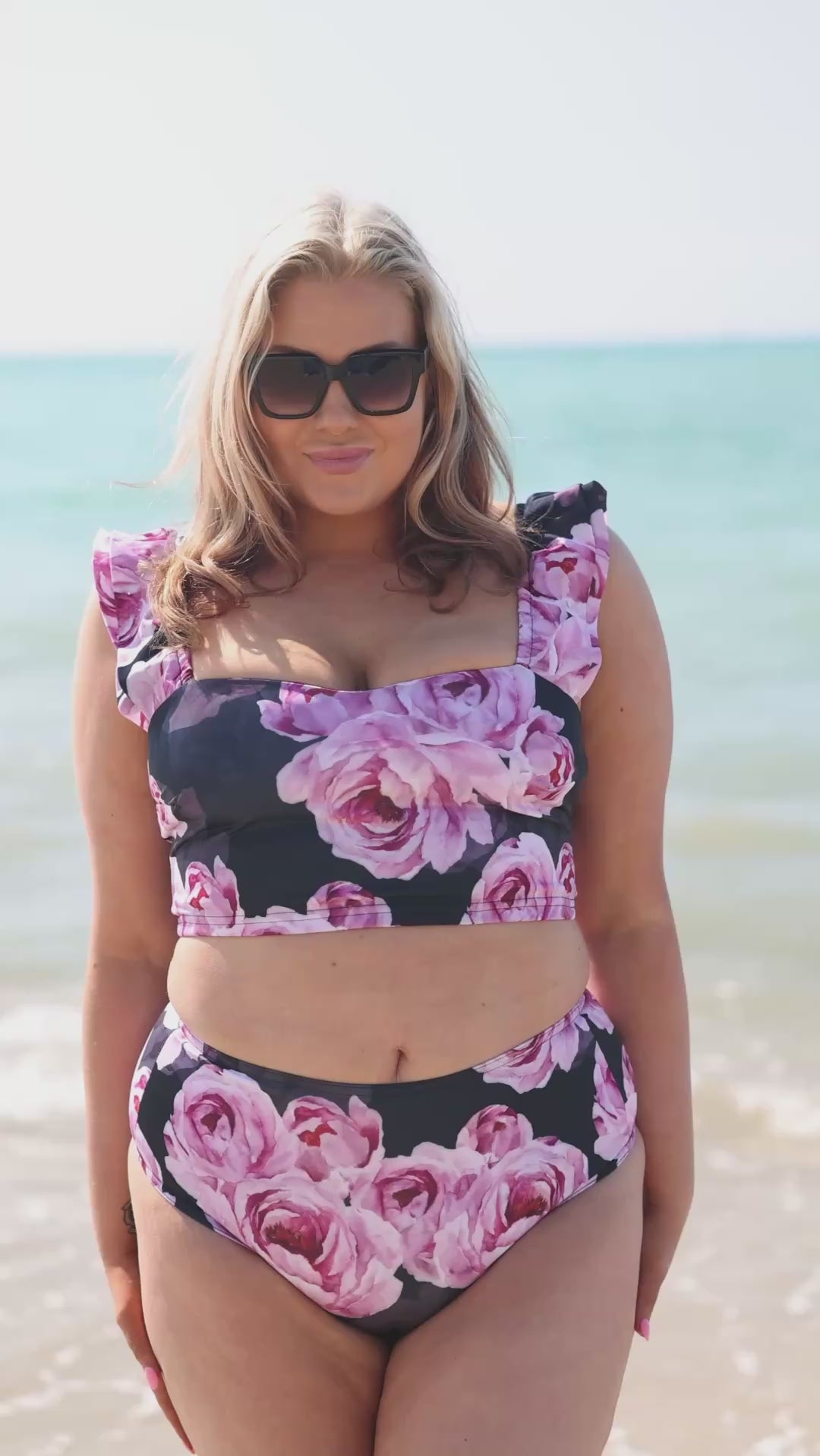 Be Girly- bikinitoppi, musta pioni